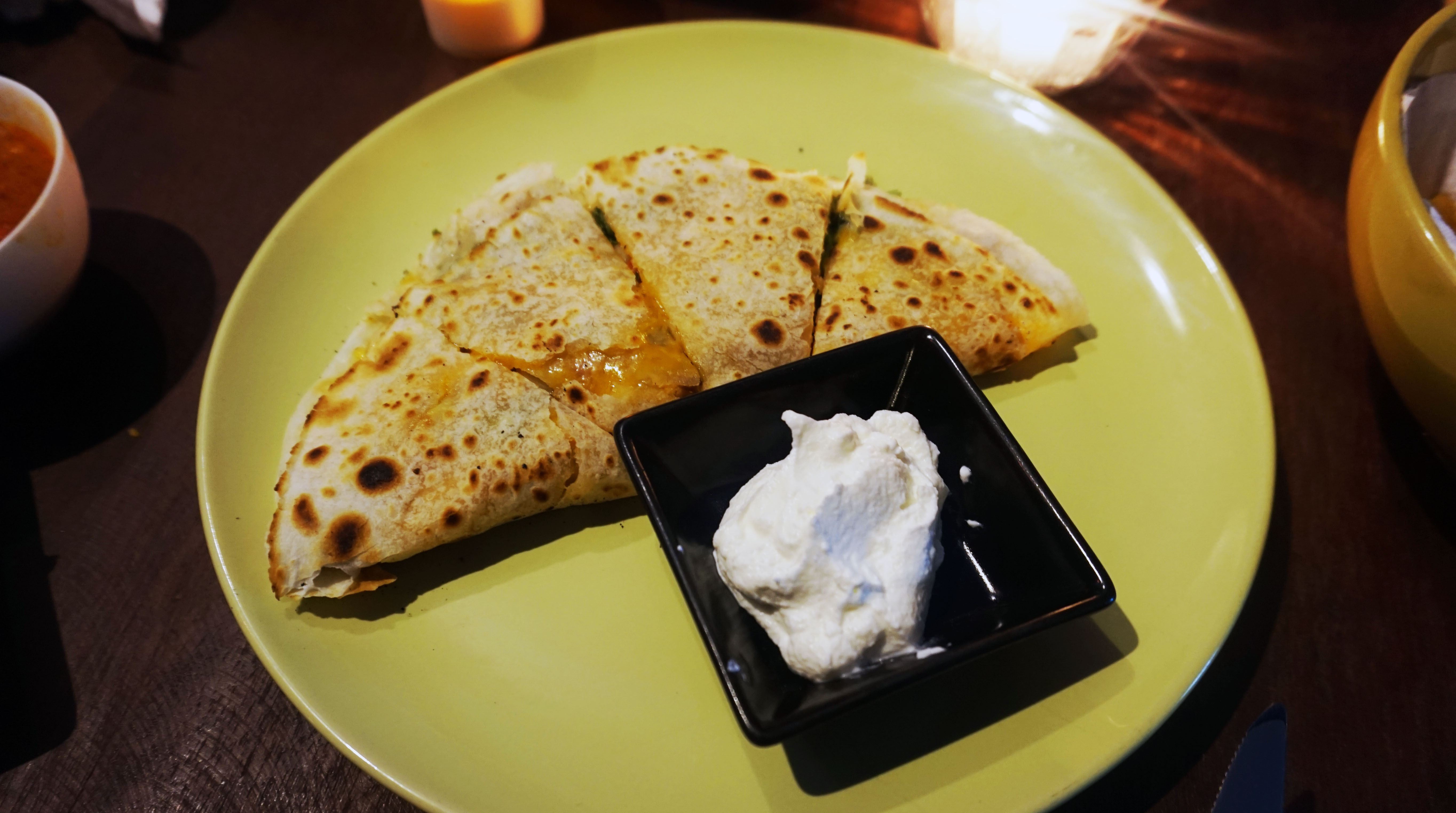 quesadillas