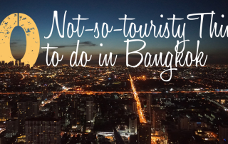 Non touristy things to do in Bangkok