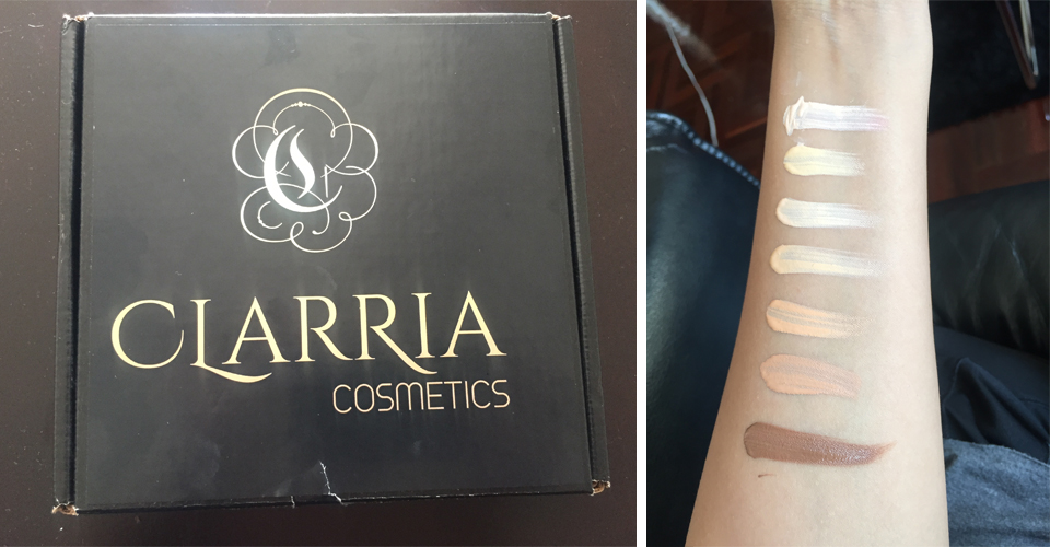 Clarria Cosmetics review