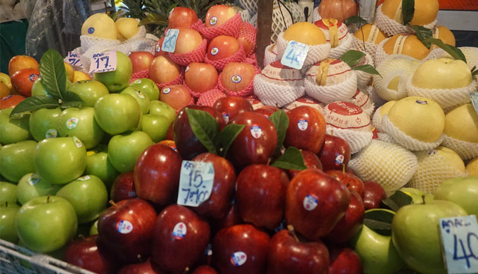 Bangkok fruit market