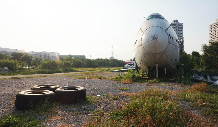 airplane graveyard Bangkok