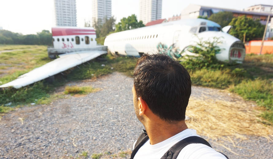 airplane graveyard Bangkok