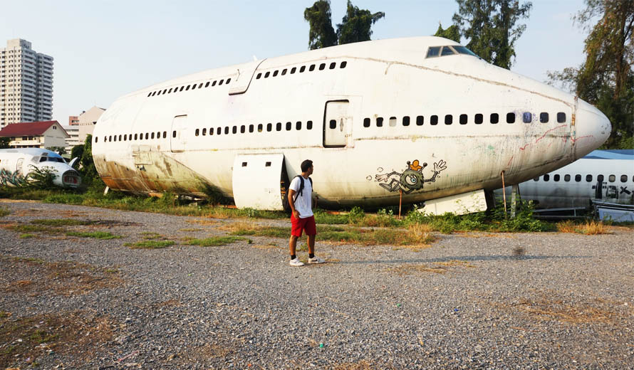 airplane graveyard Bangkok