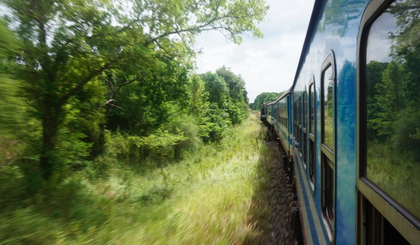 Sri Lanka by train