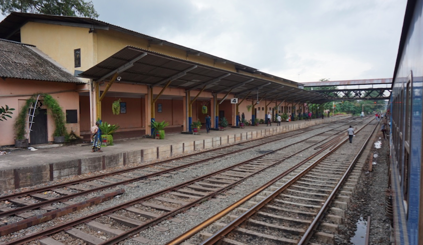 Sri Lanka by train