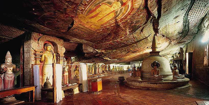 Dambulla cave temple