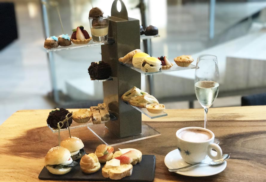 high tea at the hilton sukhumvit