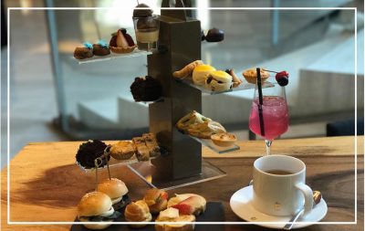 high tea at the Hilton Bangkok