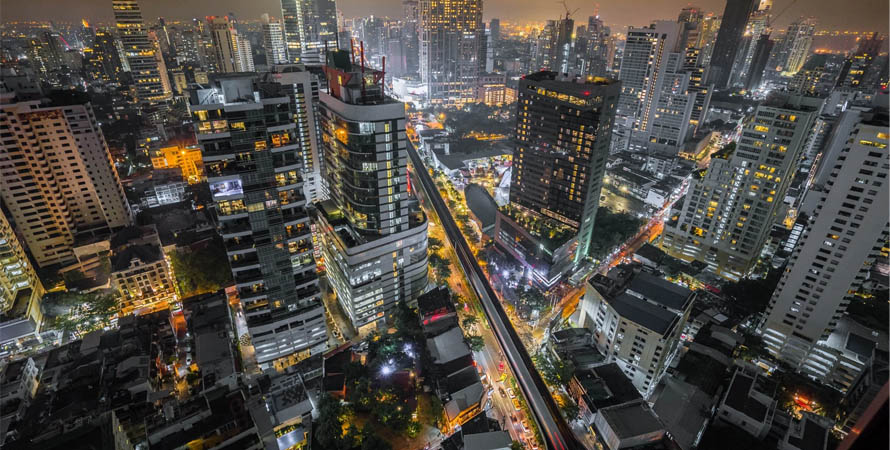 Bangkok rooftops