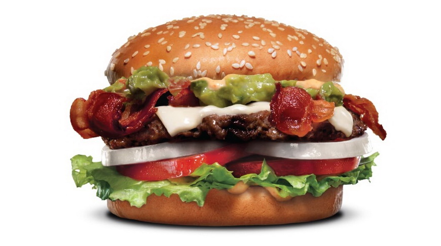 Carls Jr. thailand Guacamole bacon burger