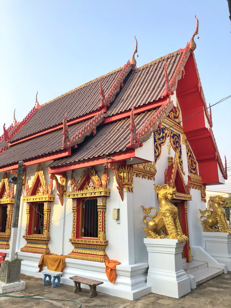 Smaller temple next to Wat Sri Panthon, Nan Thailand