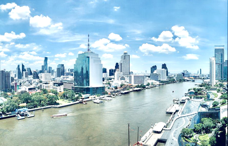 Millennium Hilton Bangkok hotel view