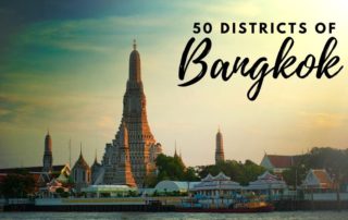 50 districts of Bangkok